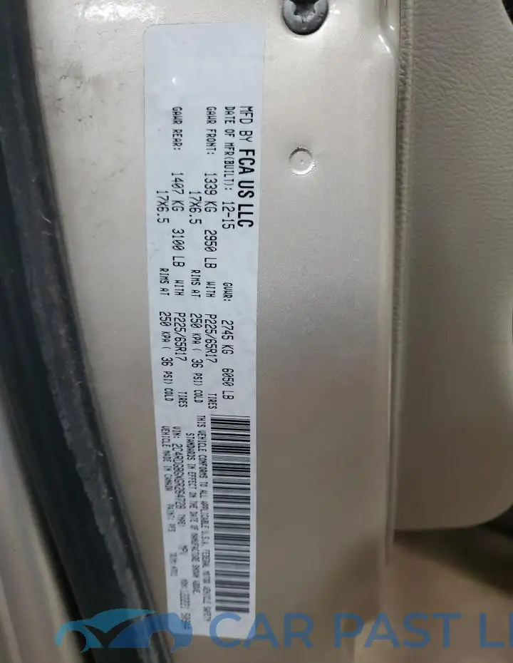 2C4RDGBGXGR264728# 13