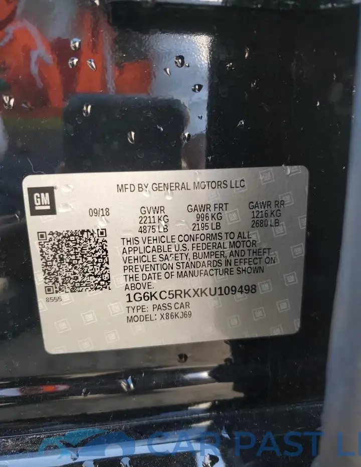 1G6KC5RKXKU109498# 13
