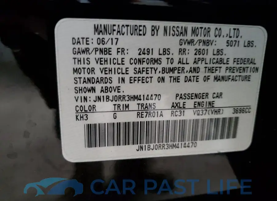 JN1BJ0RR3HM414470# 13