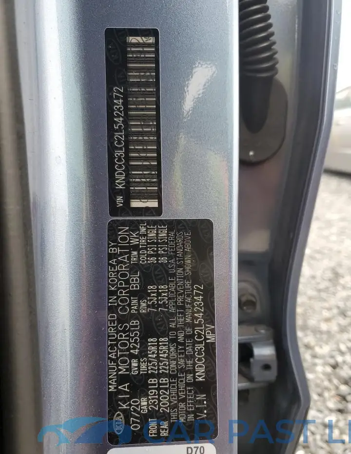 KNDCC3LC2L5423472# 13