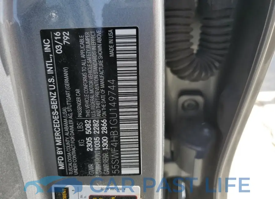 55SWF4HB1GU149744# 12