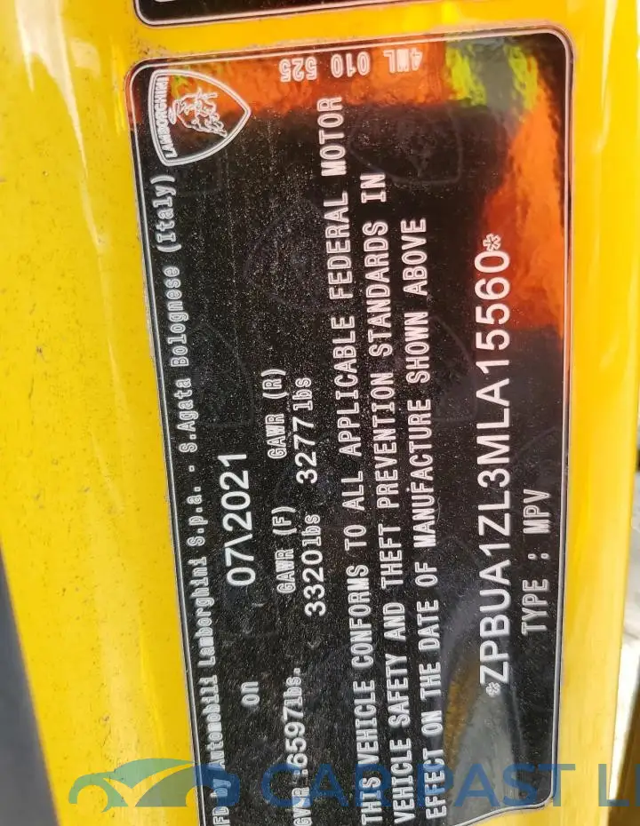 ZPBUA1ZL3MLA15560# 12