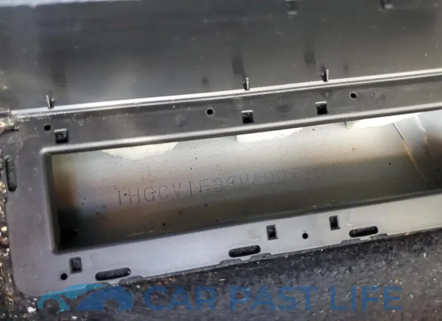 1HGCV1F39MA005804# 12