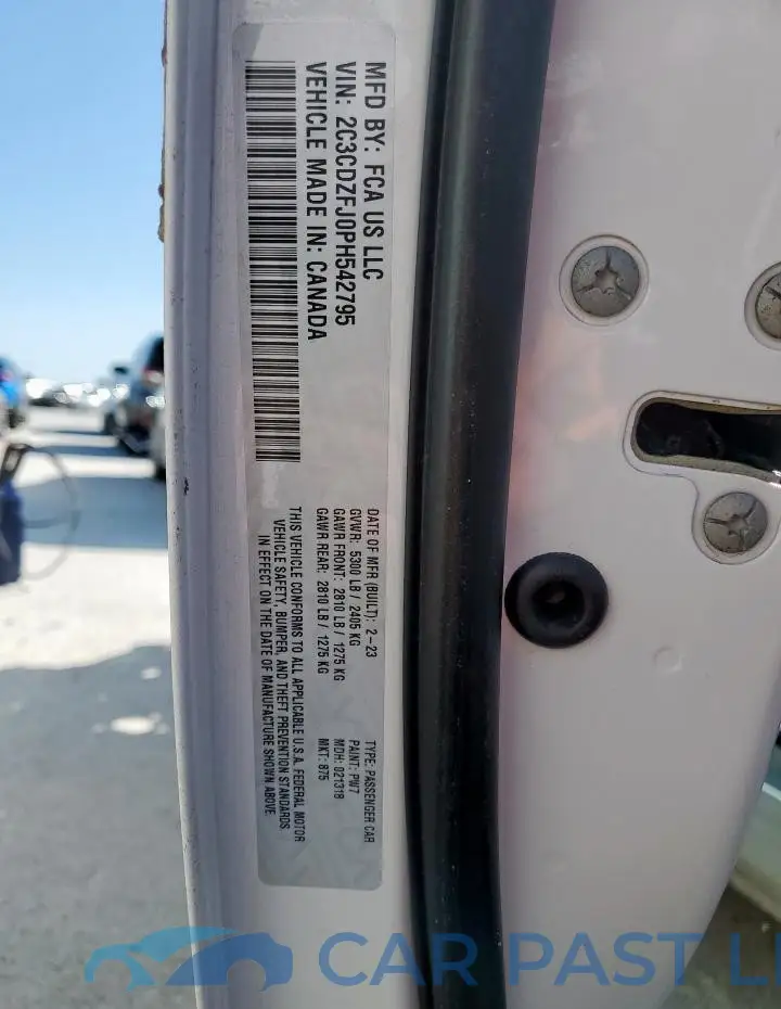 2C3CDZFJ0PH542795# 12