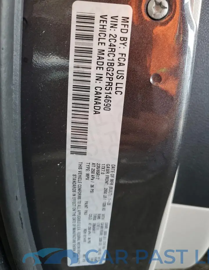 2C4RC1BG2PR514690# 13