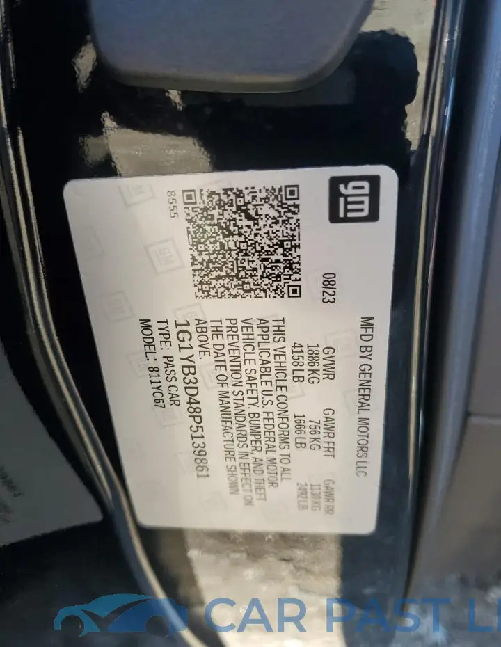 1G1YB3D48P5139861# 12