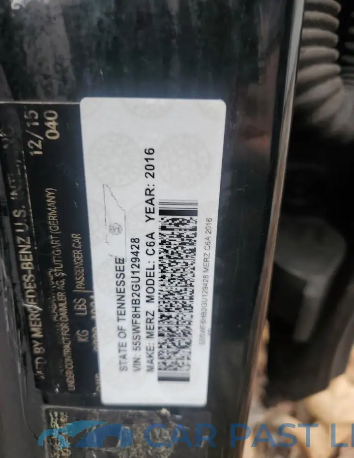 55SWF8HB2GU129428# 12