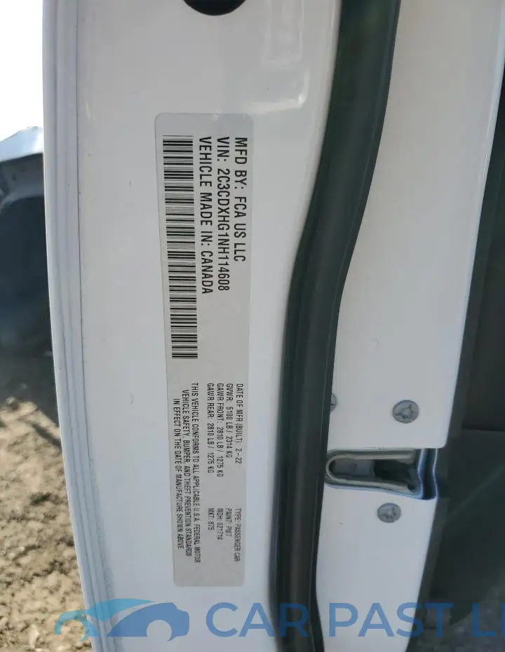 2C3CDXHG1NH114608# 12