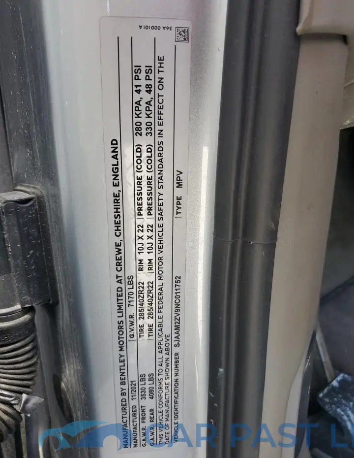 SJAAM2ZV9NC011752# 13
