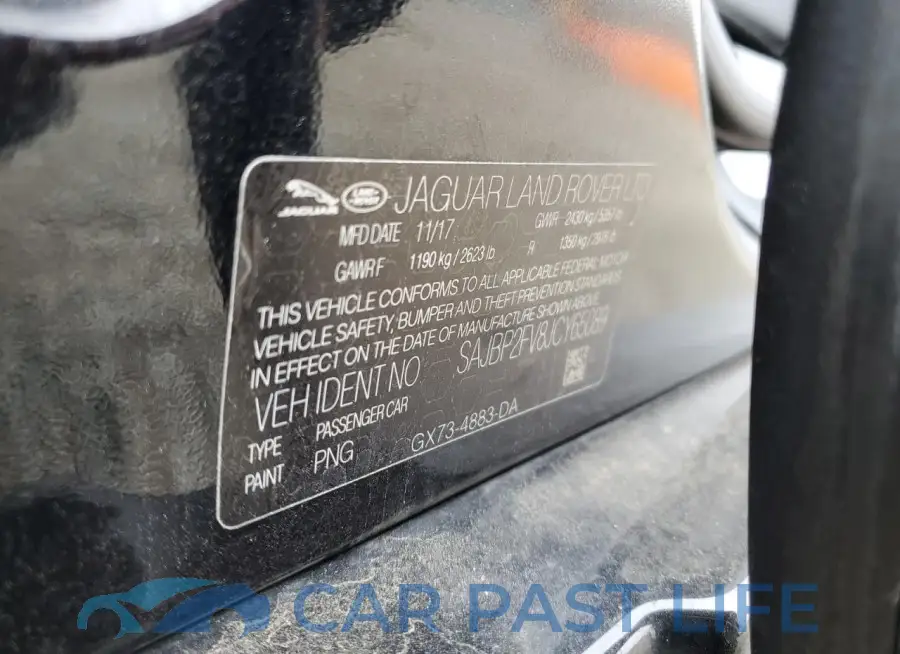 SAJBP2FV8JCY65089# 13