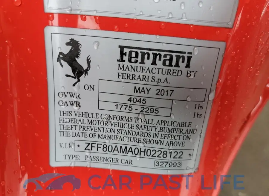 ZFF80AMA0H0228122# 10