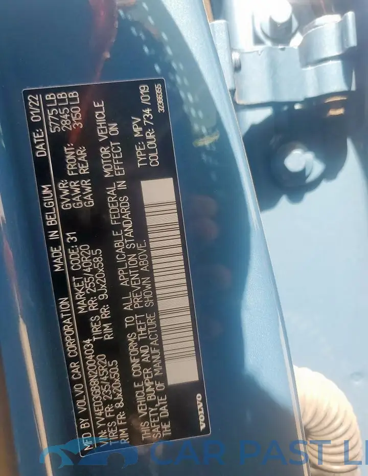 YV4ED3GB8N2004034# 14