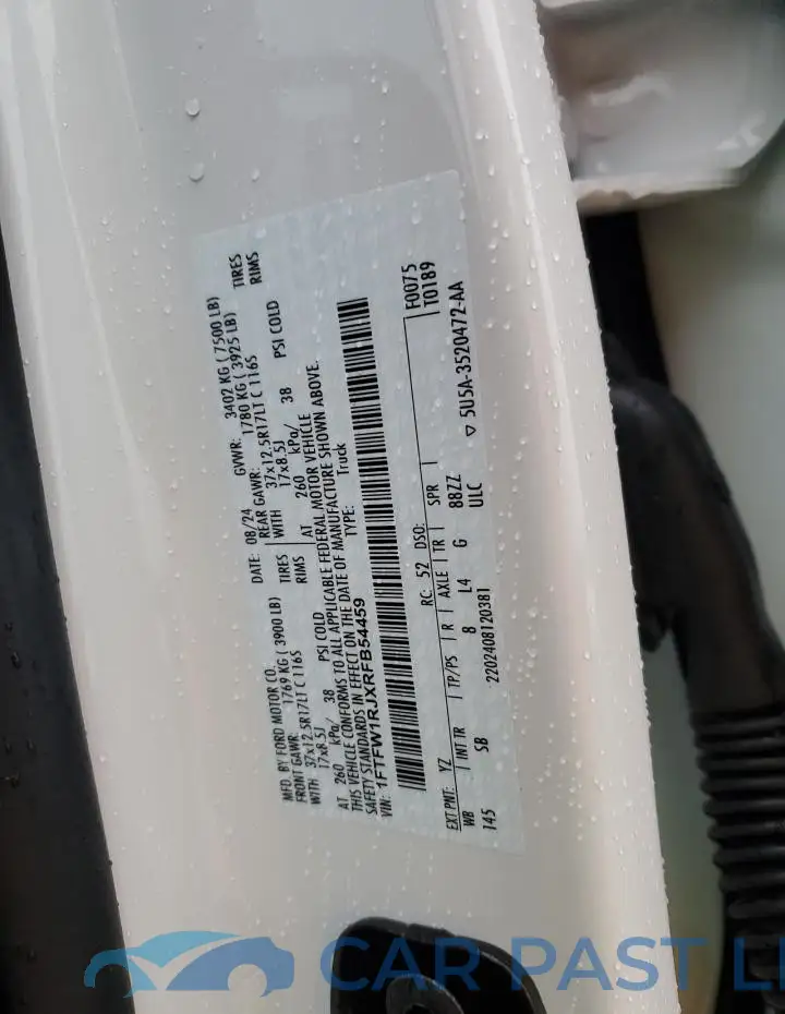 1FTFW1RJXRFB54459# 12