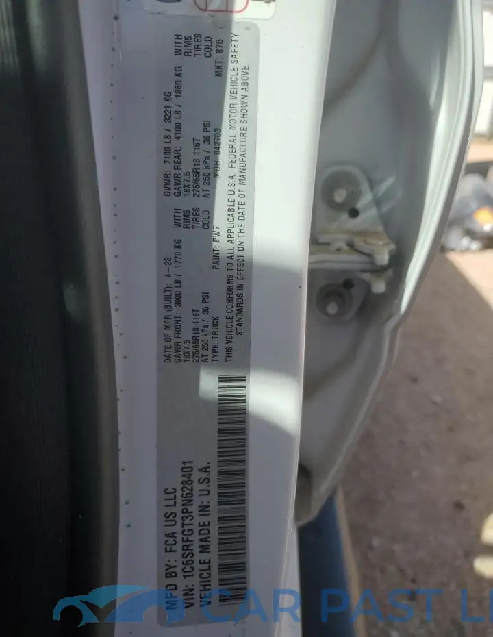 1C6SRFGT3PN628401# 13