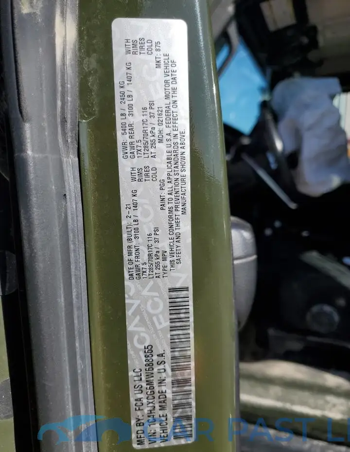 1C4HJXCG6MW688865# 13