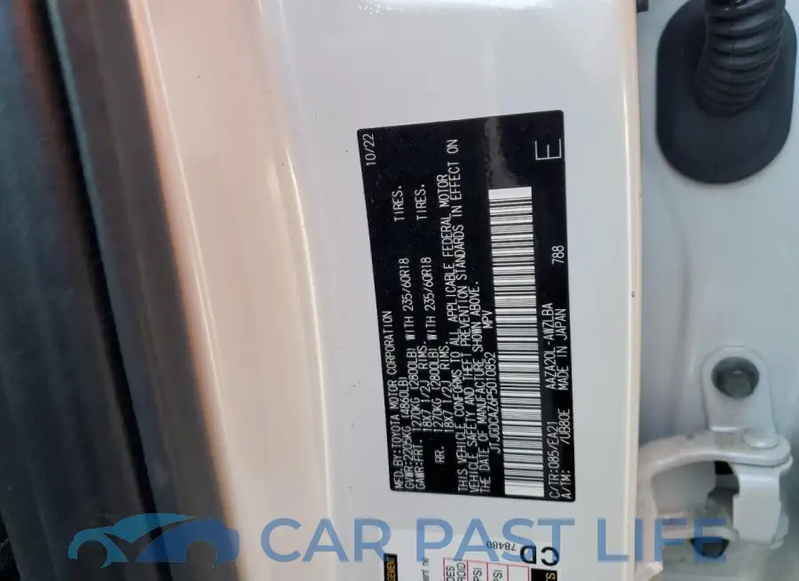JTJGDCAZ6P5010852# 13