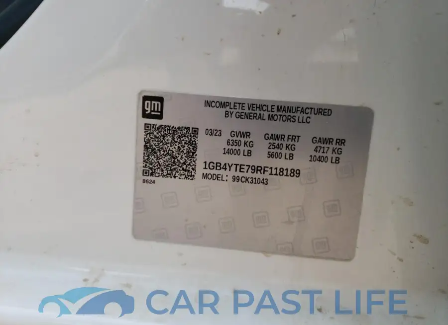 1GB4YTE79RF118189# 13