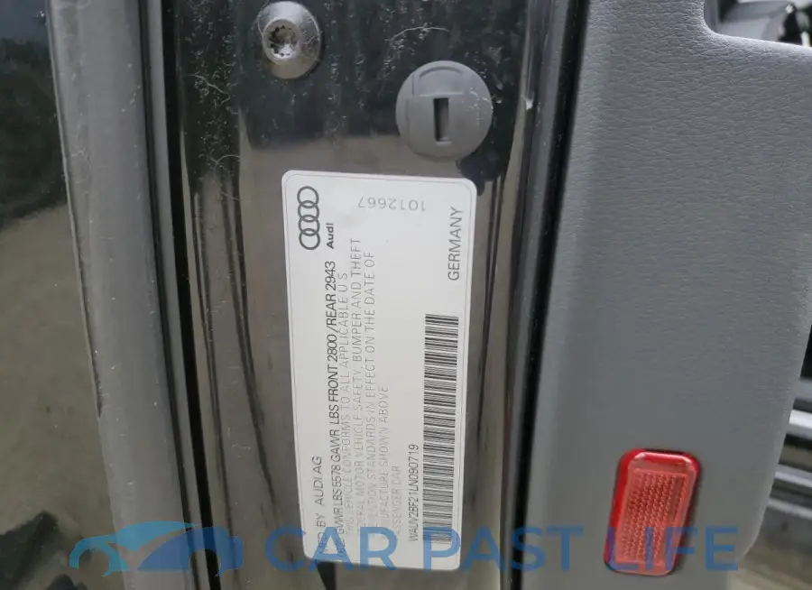 WAUV2BF21LN090719# 12