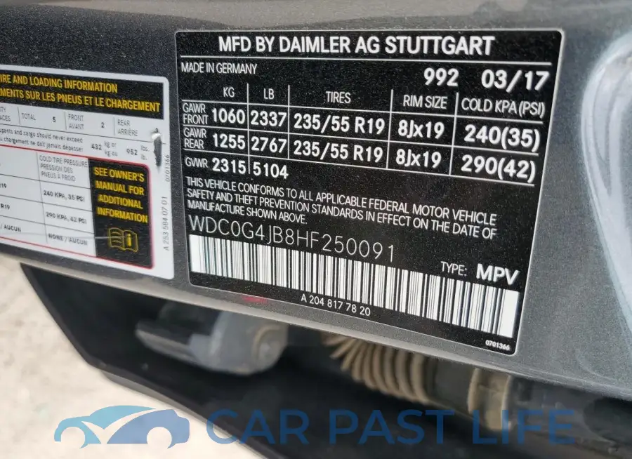 WDC0G4JB8HF250091# 13