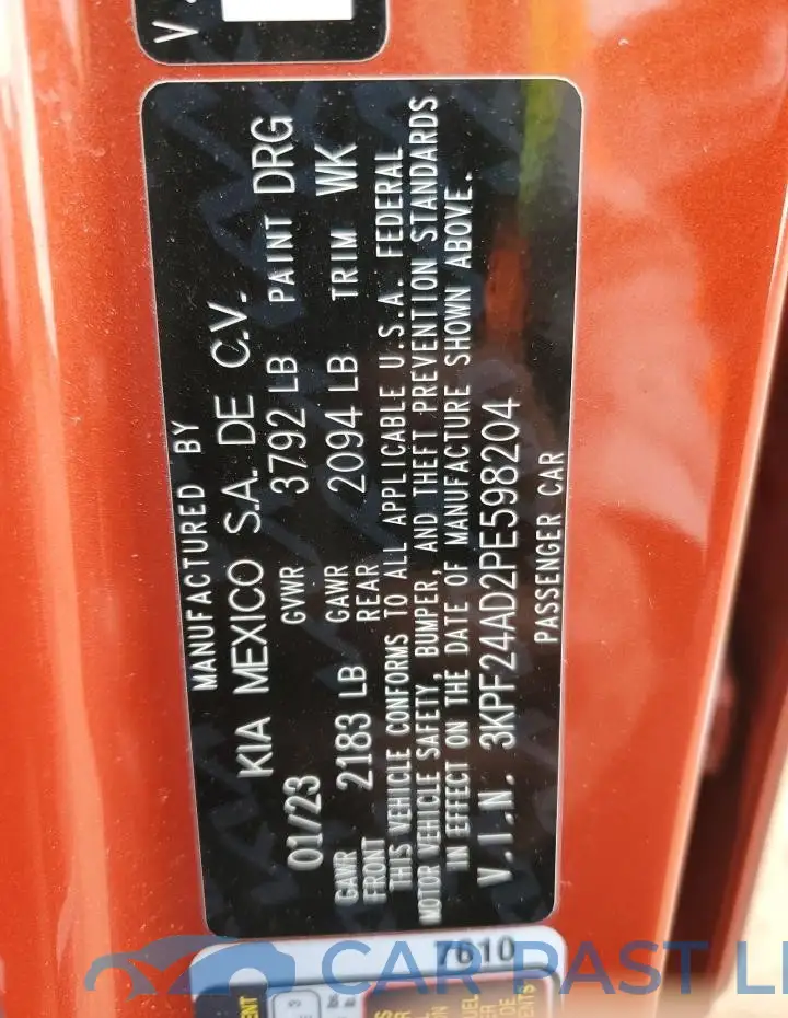 3KPF24AD2PE598204# 12