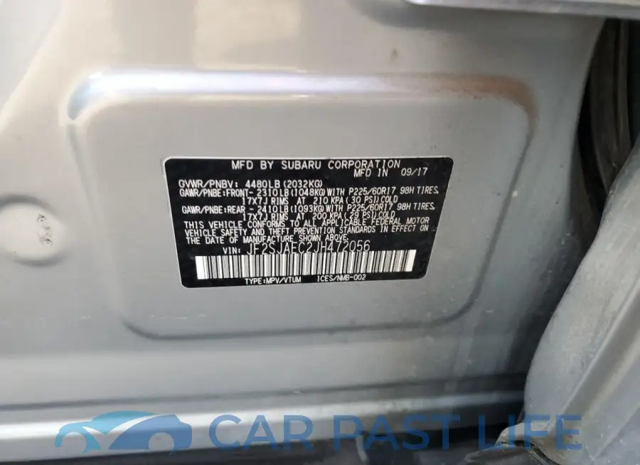 JF2SJAEC2JH472056# 12