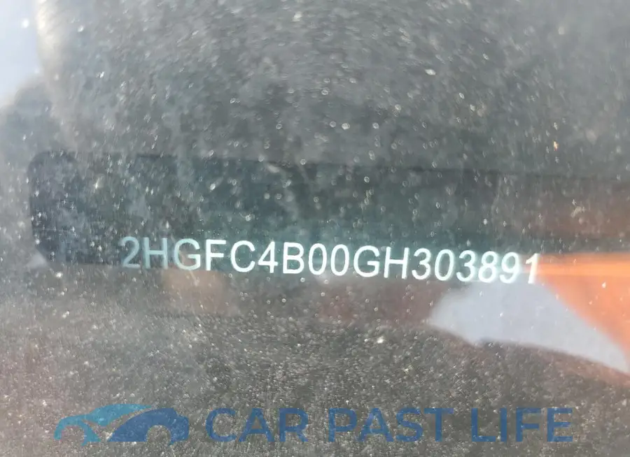 2HGFC4B00GH303891# 12