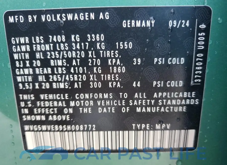 WVG5WVEB9SH008772# 14