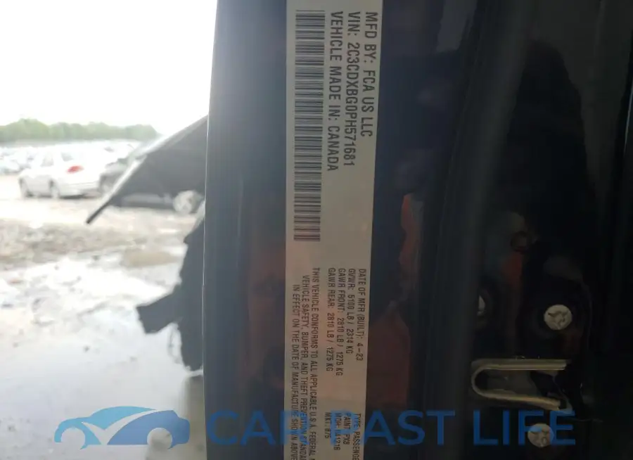 2C3CDXBG0PH571681# 12