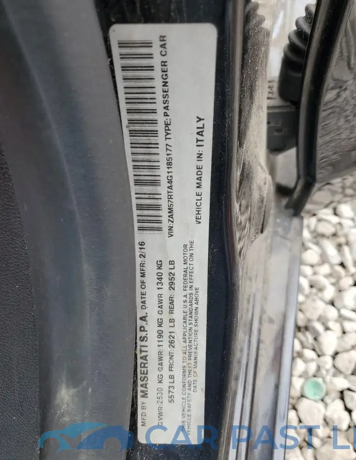 ZAM57RTA4G1185177# 12