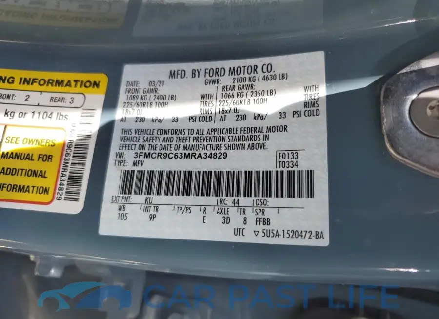 3FMCR9C63MRA34829# 13