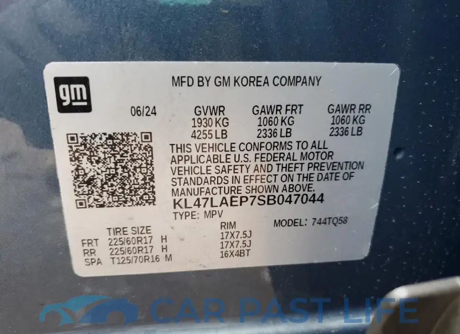KL47LAEP7SB047044# 14