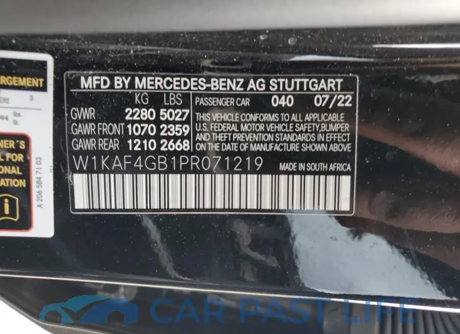 W1KAF4GB1PR071219# 12