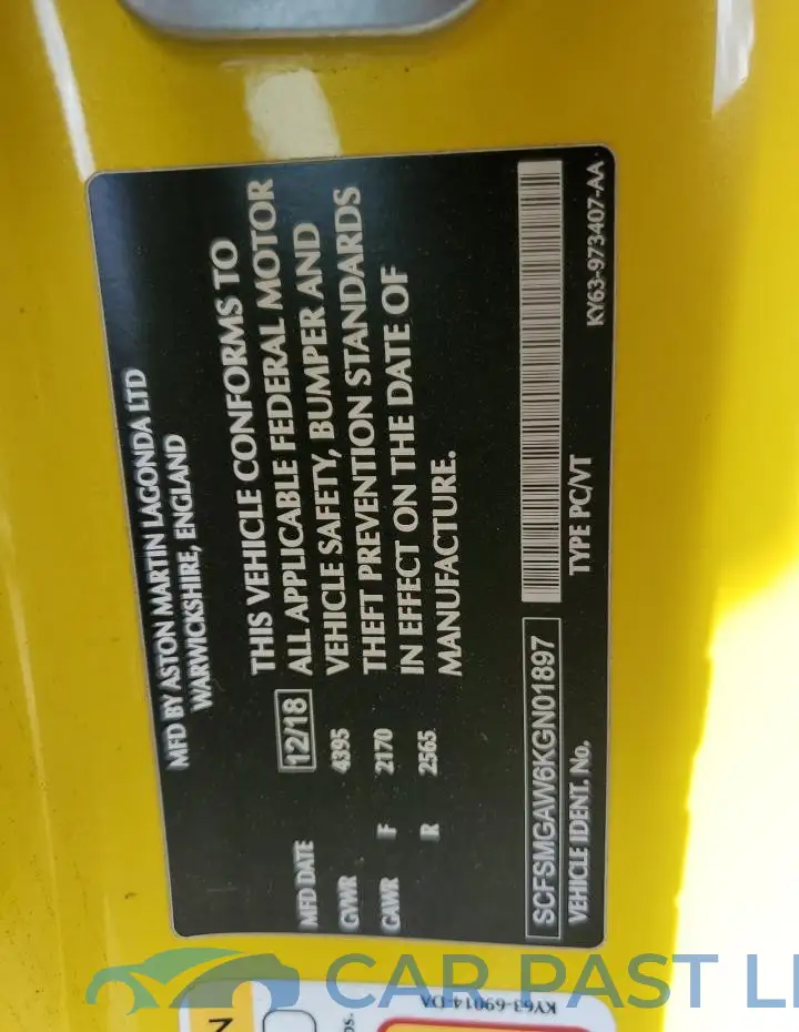 SCFSMGAW6KGN01897# 13