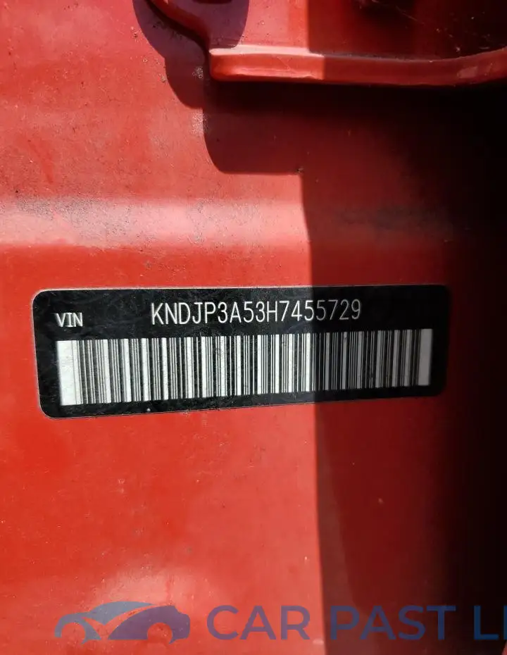 KNDJP3A53H7455729# 13