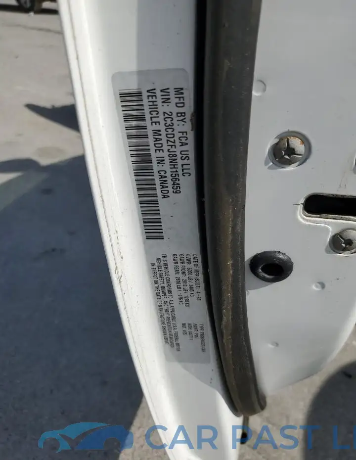 2C3CDZFJ8NH156459# 13