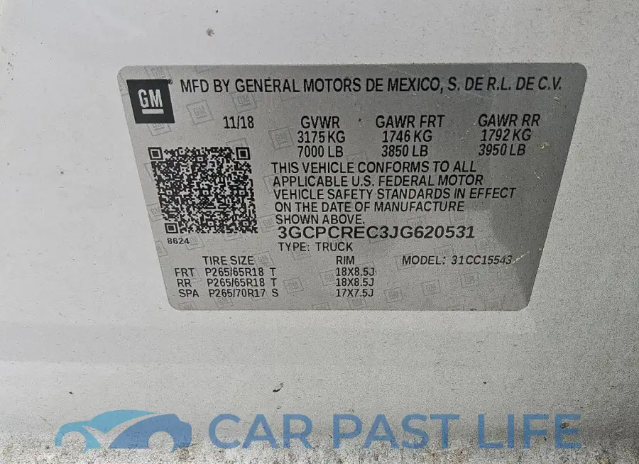 3GCPCREC3JG620531# 12