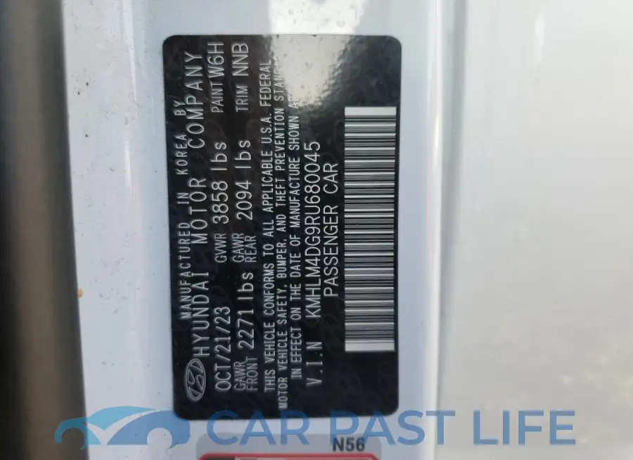 KMHLM4DG9RU680045# 12
