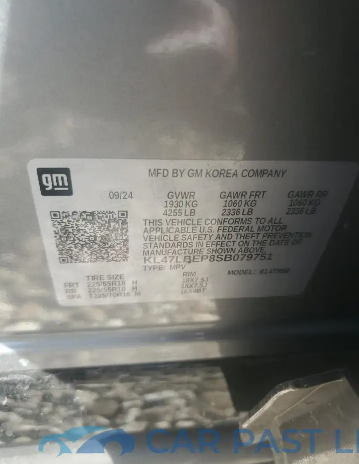 KL47LBEP8SB079751# 13