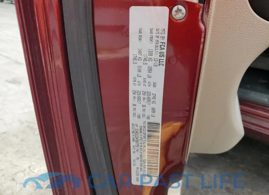 2C4RDGCGXKR807759# 13