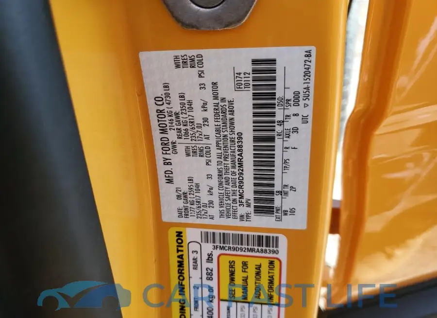 3FMCR9D92MRA88390# 14