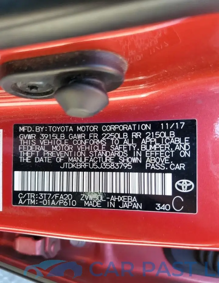 JTDKBRFU5J3583795# 12