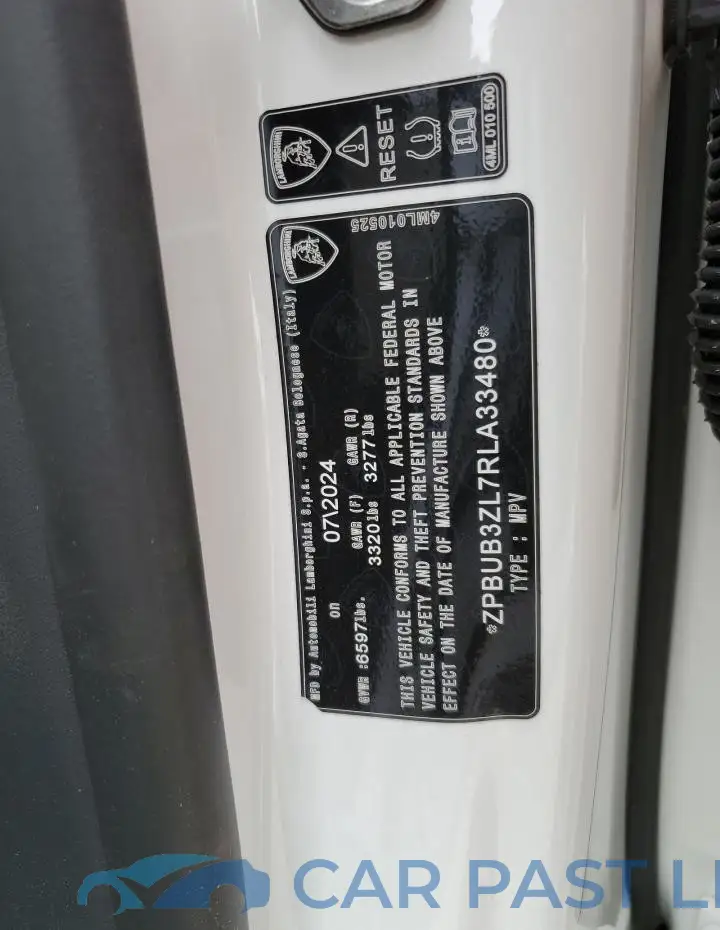 ZPBUB3ZL7RLA33480# 13