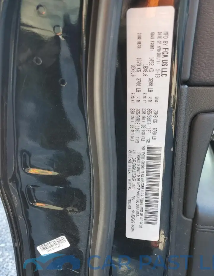 1C4RJFAG0LC153452# 14