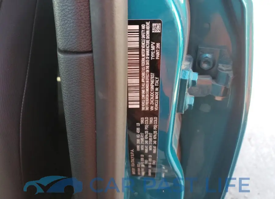 ZACNJDC19NPN67837# 13