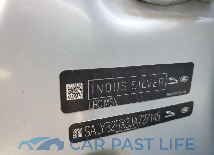 SALYB2RX3JA727145# 13