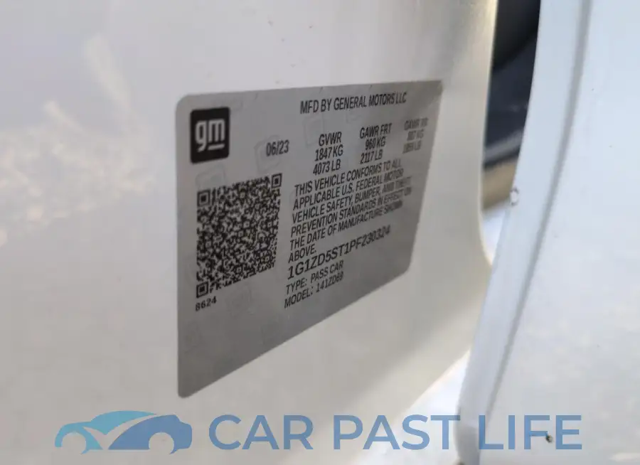 1G1ZD5ST1PF230324# 13