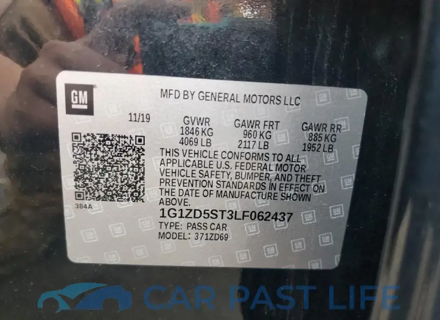 1G1ZD5ST3LF062437# 12