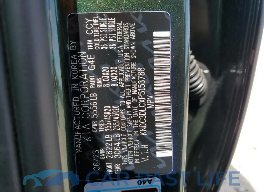 KNDC3DLCXP5153788# 14