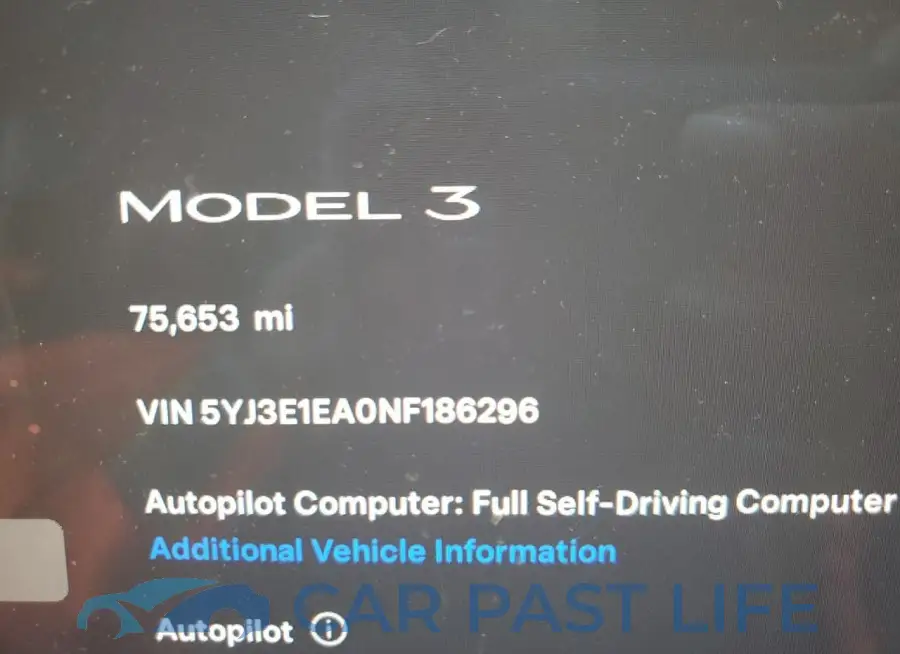 5YJ3E1EA0NF186296# 9