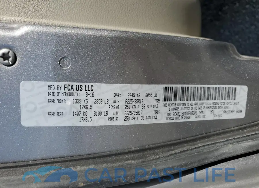 2C4RC1BG4GR288801# 13